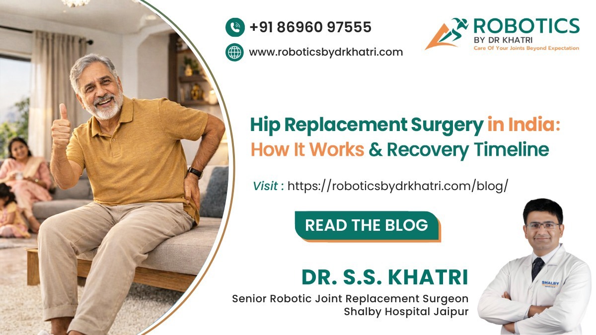 Hip Replacement Surgery in India: How It Works & Recovery Timeline