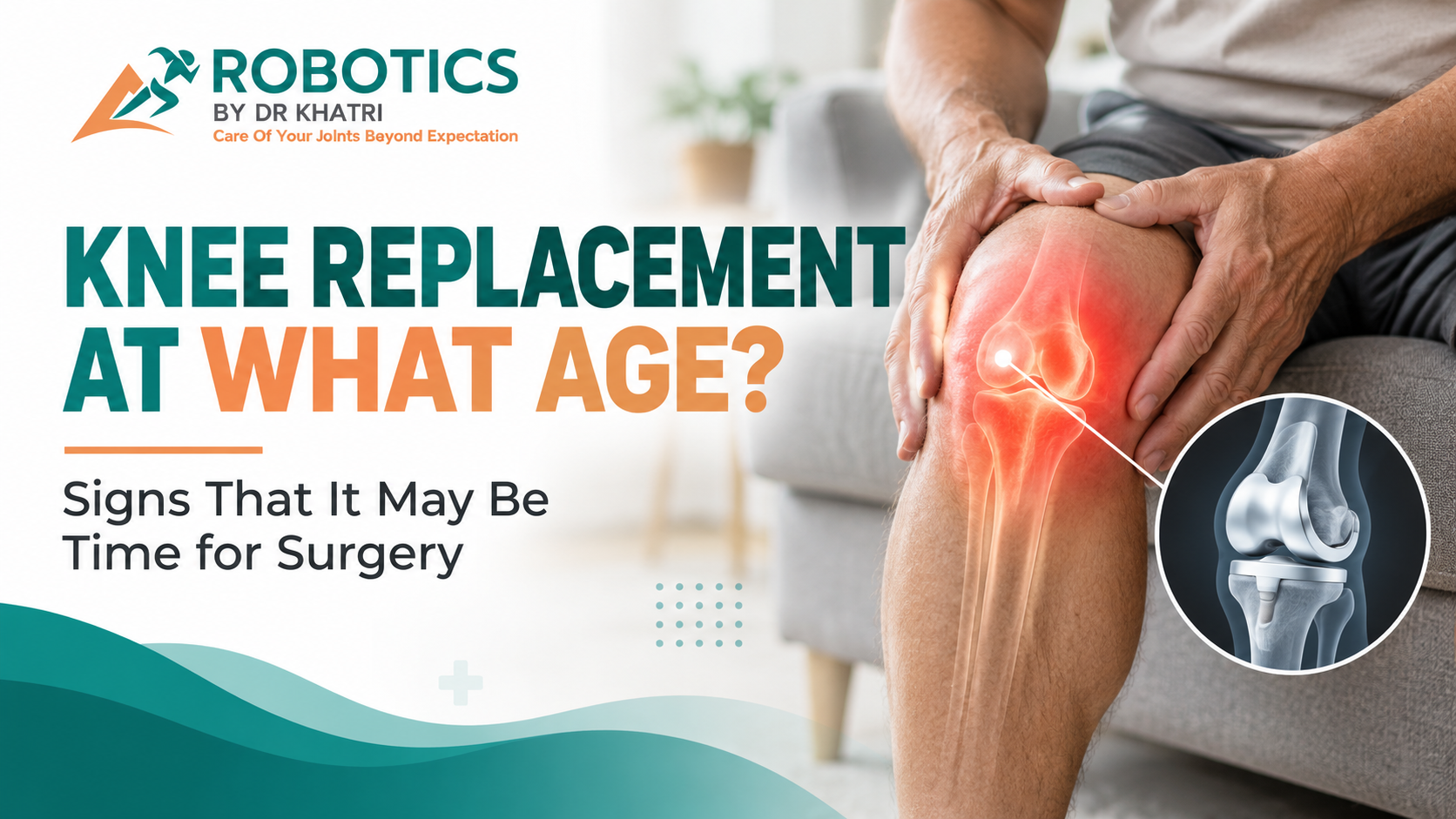 best age for knee replacement